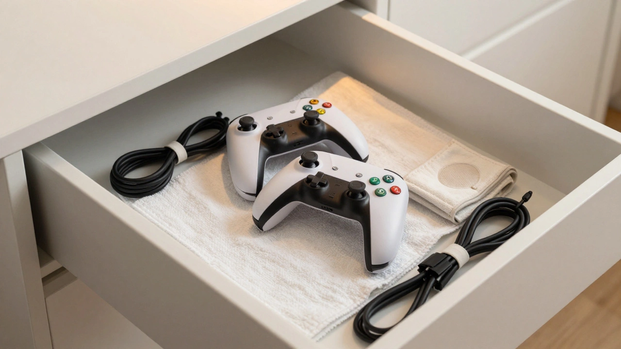 How to Store Controllers and Cables Without Damage in Game Collections