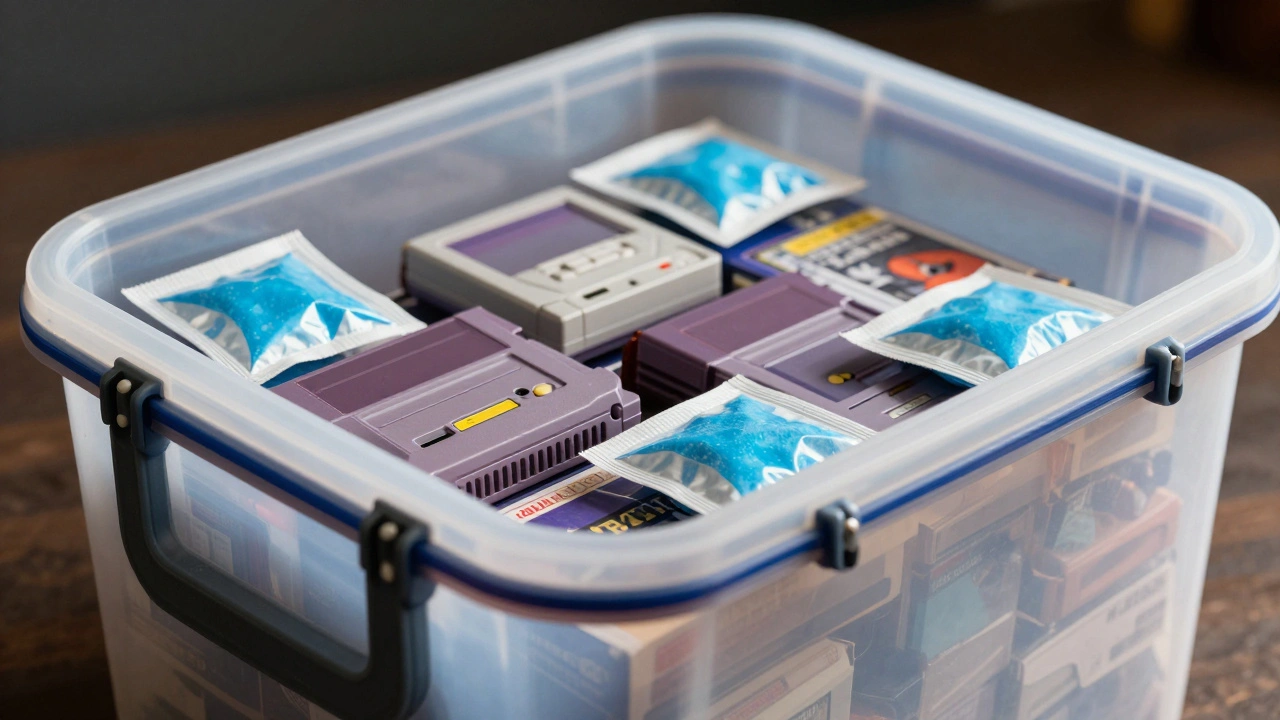 Silica Gel and Desiccants: Using Them Safely for Video Game Storage