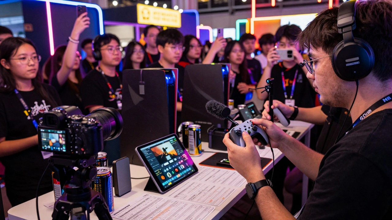 Behind the Scenes of Video Game Expo Coverage on YouTube