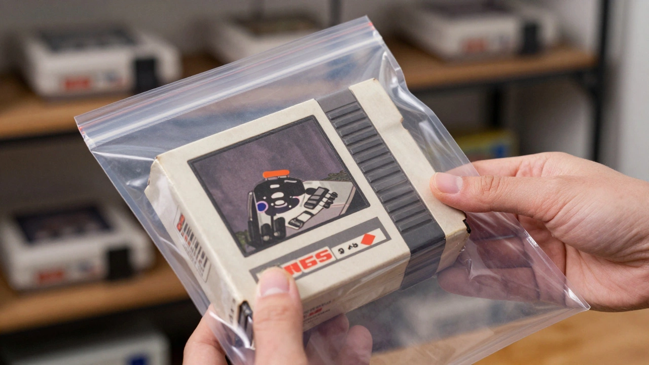 How to Protect Video Game Boxes with Resealable Poly Bags