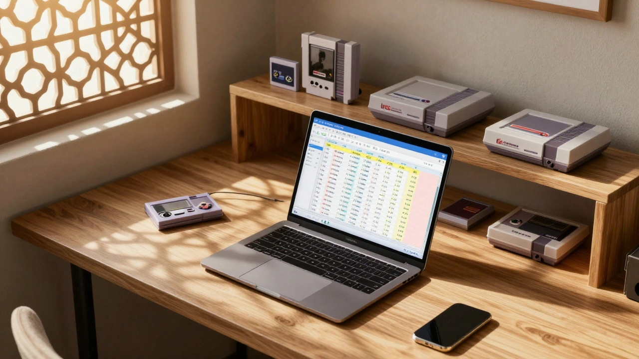 How to Build a Video Game Collection Inventory in a Spreadsheet