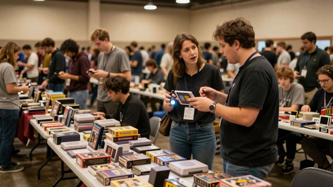 How to Network at Video Game Swap Meets for Future Trades