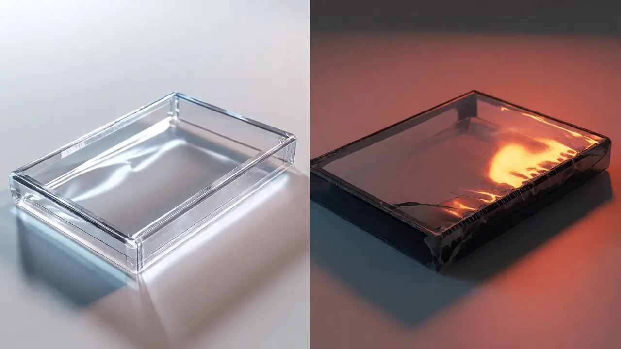 Split view comparing a pristine sealed game against a damaged, restored copy.
