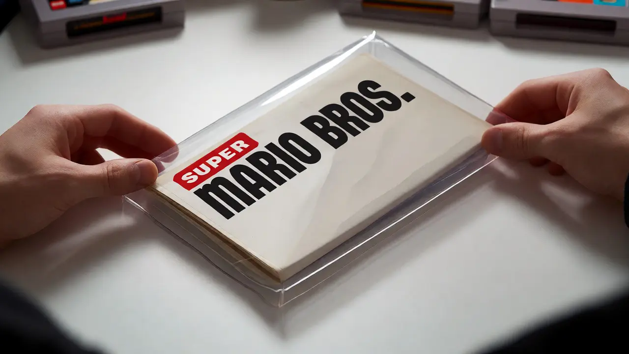 Binder and Sleeve Options for Loose Video Game Manuals